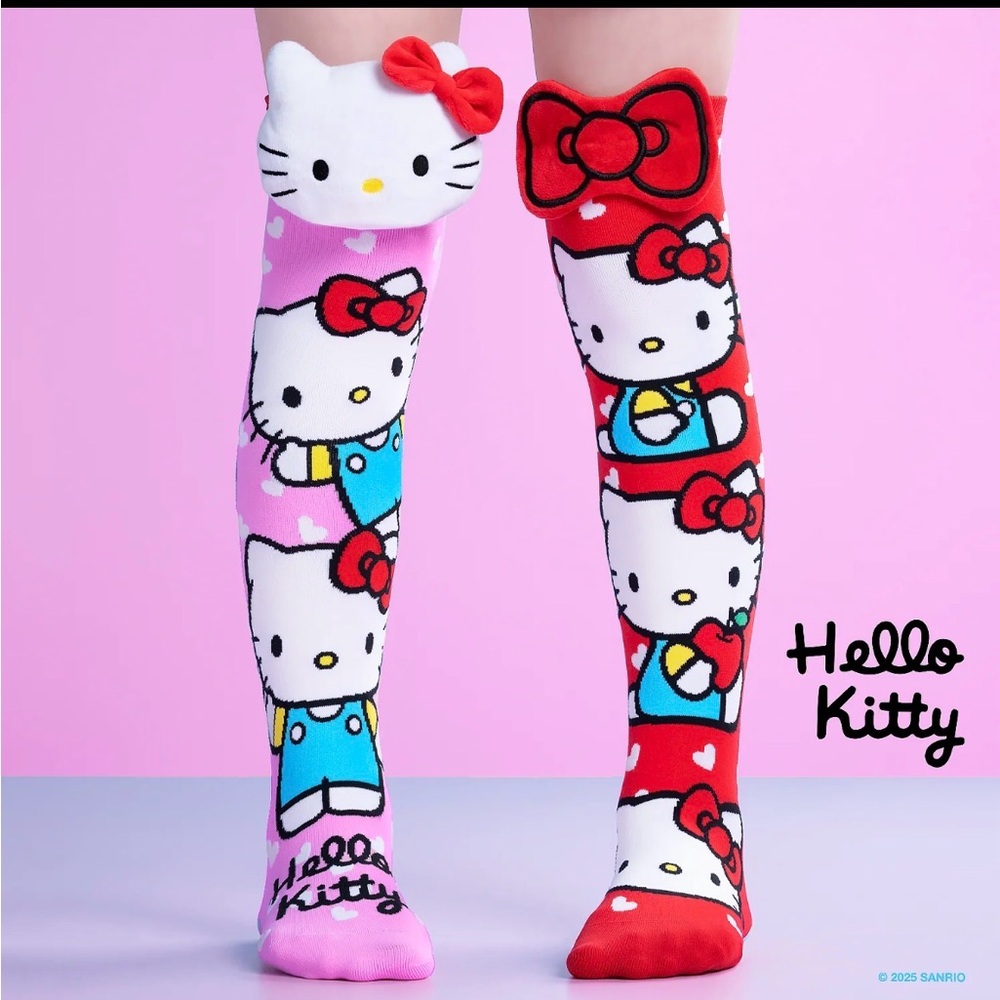 Hello Kitty 3D Plush Socks - Mad Mia Brand